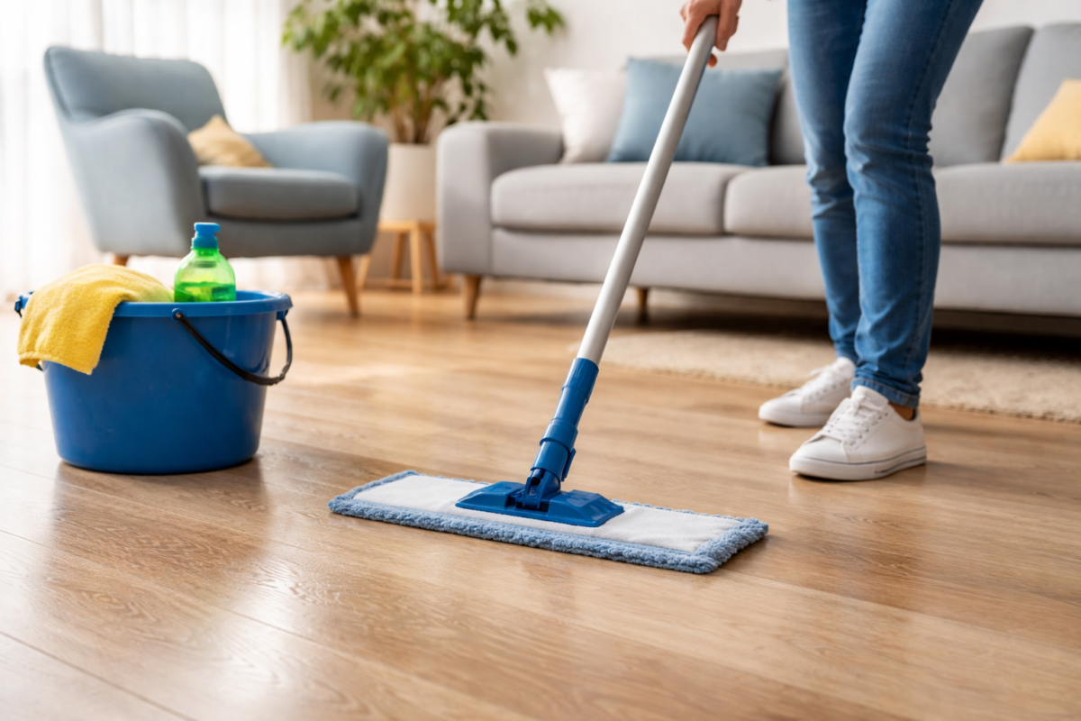 10 häufige Fehler beim Boden reinigen – Schäden vermeiden