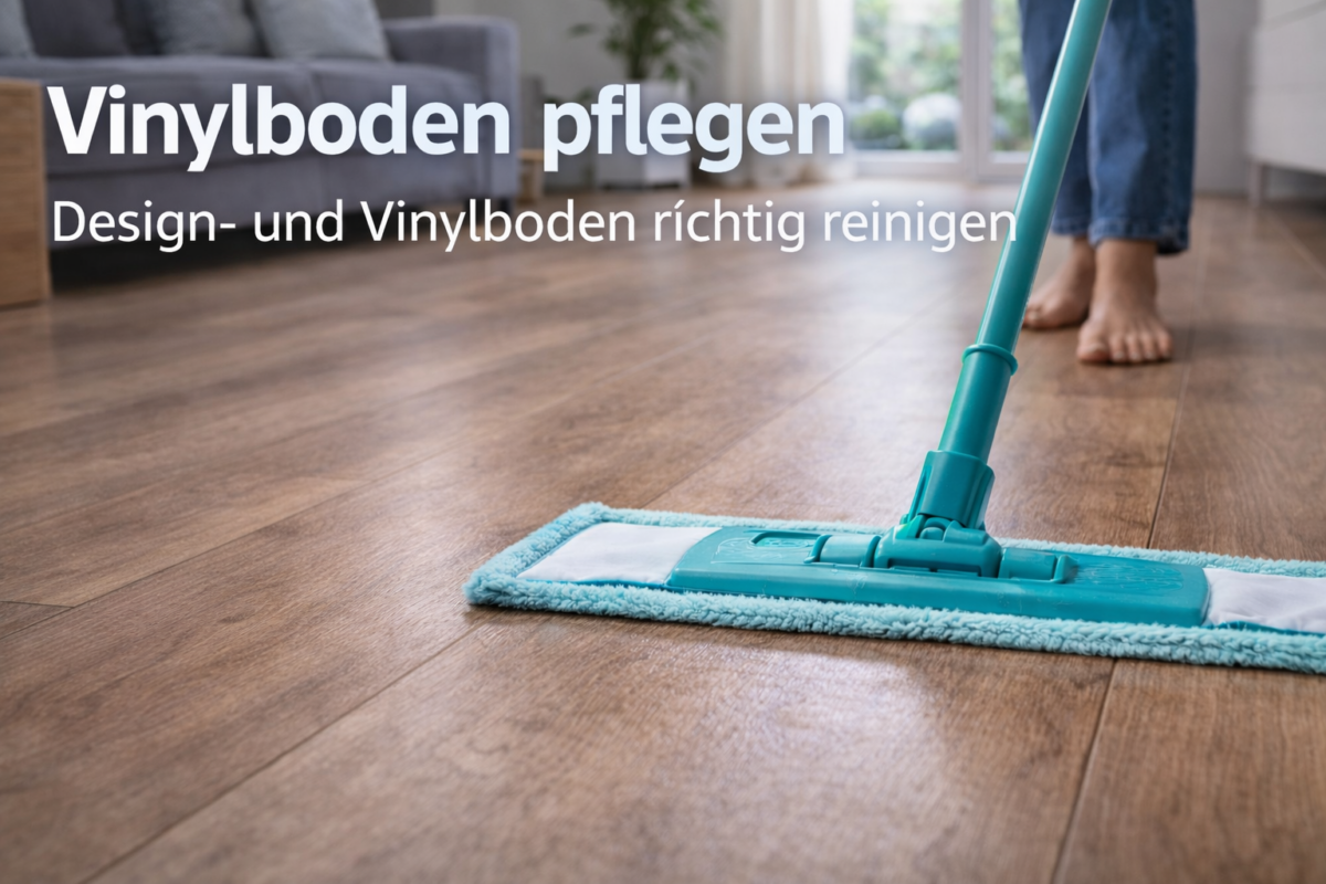 Vinyl- und Designboden pflegen