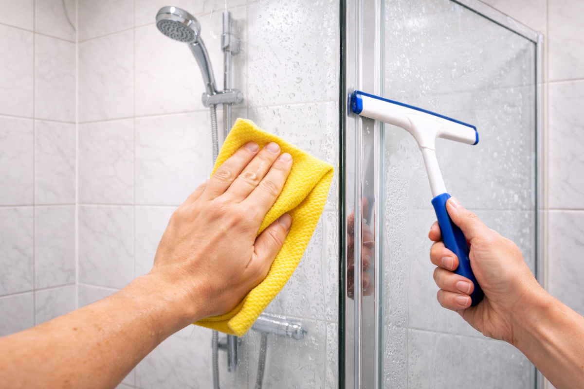 Dusche reinigen: 7 einfache Tipps für ein sauberes Bad