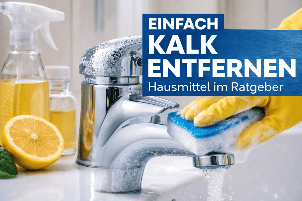 Kalk entfernen Armatur reinigen Hausmittel